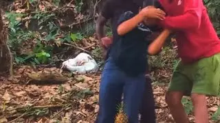  Se dirige a un río con sus pareja   en sfm  y sin conocimiento de lo que ocurriría