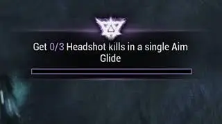 Warframe: Get 3 Headshot kills in a single aim glide (Riven)