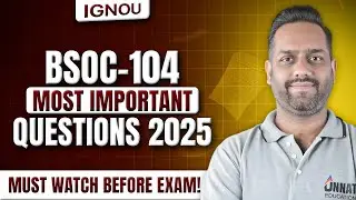 BSOC 104 Question Paper June 2025 | BSOC 104 Important Questions with Answers | Sociology of India
