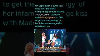 Tucker Carlson with Britney Spears on CNN #news #mtv #shorts
