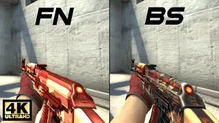 CSGO AK-47 | X-Ray &mdash; демонстрация всех поплавков [4K60FPS]