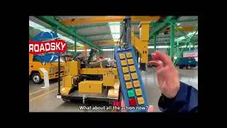 RC330 GPS Pile Driver - For Solar Farm Project and Guardrail Installation - RoadSky