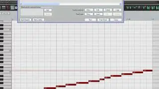 REAPER: Spread same pitch MIDI notes chromatically