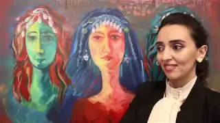 Vernissage de l'exposition &laquo;Les villes d'Eve&raquo; de Alyaa Al Ezzi