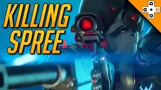 Unstoppable Killing Spree Montage! | Overwatch