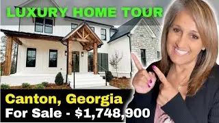 New Construction Home Tour Georgia | Luxury Home Canton Georgia | Steve Powell Homes
