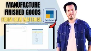 Как производить готовую продукцию из сырья в Tally Prime