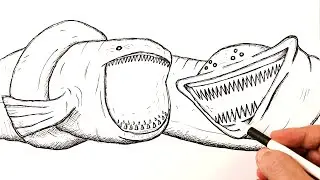 How to draw a El Gran Maja attacking Bloop