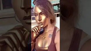 Golden statue transformation: a dream of flight#goldenstatue #transformation