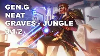 Gen.G Neat Jungle Graves vs Gragas - KR Master Patch 10.9