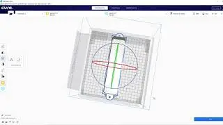 Cura Import und Positionierung