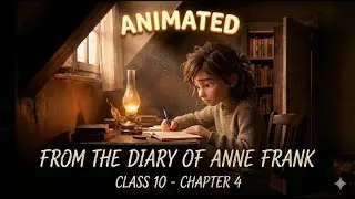 From the Diary of Anne Frank Class 10 English Chapter 4 | Animated Summary in Hindi