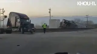 Train smashes into 18-wheeler in Cibolo