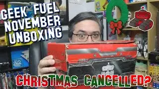 November Geek Fuel unboxing | Box smashed!