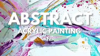 Magical Unicorn Colors: An Abstract Art Journey