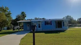 Se Vende Hermoso Mobile Home de 2 Dormitorios con Terreno Incluido en Davenport, Florida 33897
