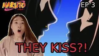 SASUKE x SAKURA?! KISS 😳 | Naruto First Reaction (EP 3)