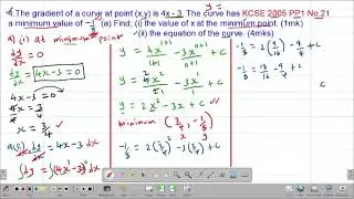 MATH: FORM4: INTEGRATION: LESSON 2
