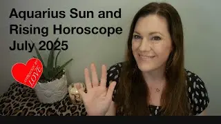 Aquarius Sun and Rising Horoscope for July 2025 from the Cancer New Moon