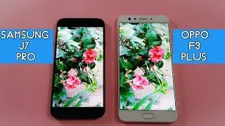 Samsung J7 Pro vs Oppo F3 Plus Screen Comparison | Mobile Comparison!!
