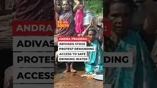 Andhra Pradesh: Adivasis Stage Protest Demanding Access to Safe Drinking Water