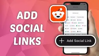 How to Add Social Media Links on Reddit Profile