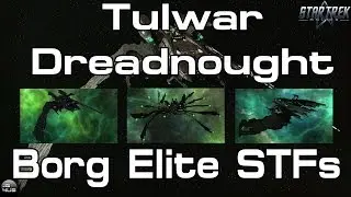 STO - Tulwar Dreadnought - Борг Элит STF