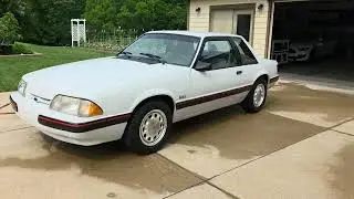 Original 1989 Notchback Mustang #foxbody #notch