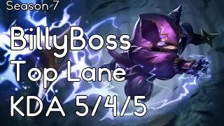 BillyBoss - Kennen vs Shen - NA - Gameplay Highlight S7