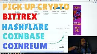 My Crypto Investments, Bittrex, Hashflare, Coinbase, Coinsquare, Coinreum,