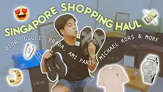Singapore Shopping Haul (Dior, Gucci, Prada, Ami Paris & More) 💸✨ &bull; Red Diaz