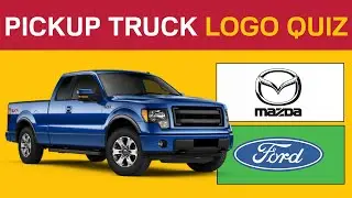 Guess the Pickup Truck Logos | Car Logo Quiz | Car Brand Quiz | Car Quiz | Part 1