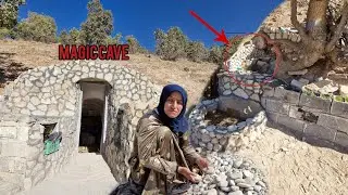 Be a viewer of the real world of this cave woman, far from the recent sorrows of the nomads.🥹