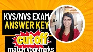 Kvs nvs exam answer key #answerkey #kvs #nvs #kvsnvs #exam #answer #key