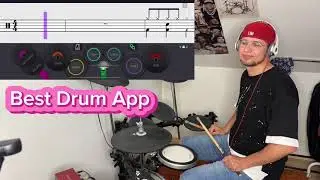 Elton John, Dua Lipa - Cold Heart Drum Cover | Drum Application | Drum App | Beginner Drummer