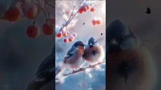 PcheoL & AI - Снегири #ai #музыка #music  #aiartist #aivideo #топ