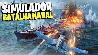 SIMULADOR DE BATALHA NAVAL IRADO E GR&Aacute;TIS! TOQUEI O TERROR DE PORTA AVI&Otilde;ES! #02