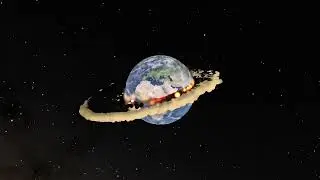 What if Earth got new rings?