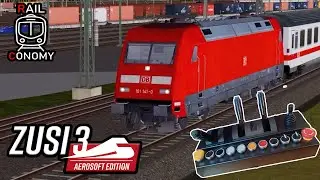 Klassischer Intercity - BR 101 von Hamburg nach Celle / Zusi 3 Railconomy TSC X Controller