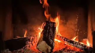 Relaxing Piano Music & Cozy Fireplace (1 Hour) 🎹  | Relax, Study & Sleep