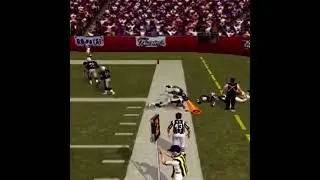 Madden 04 goal line stand gang tackle