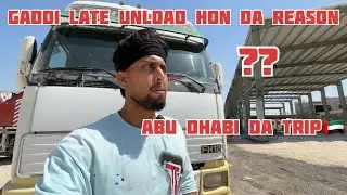 Trucking vlog 2025 || 🇦🇪Abu Dhabi da trip || Dubai Trucking Lifestyle || Buttar Vlogs ||