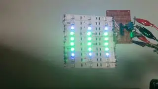 vu meter an6884 i taśma led