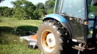 FieldQuip SD-Series Side Displacement Grass Slasher