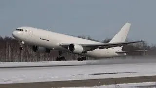 MasAir Cargo Boeing 767-338ER - Winter - Takeoffs & Landings