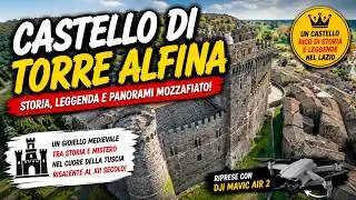 Castello di Torre Alfina la magia di una dimora storica e prestigiosa Torre Alfina Castle mavic air