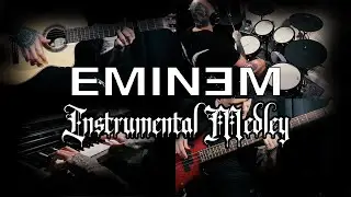 Eminem Backing Track Instrumental Medley - Piano, Drums, Bass, Guitar!