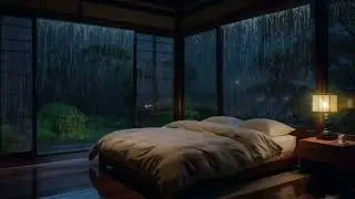 🌧️ Calming Rain Sounds for Sleep | Soft Forest Rain for Deep Relaxation