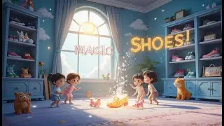 Magic Shoes Adventure | Fun Learning Song for Kids | Explore, Dance & Imagine with Magical Shoes 👟✨🌈