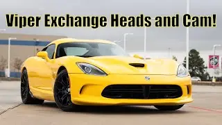 2014 Dodge Viper SRT | Viper Exchange Heads and Cam, Lowering Caps |
